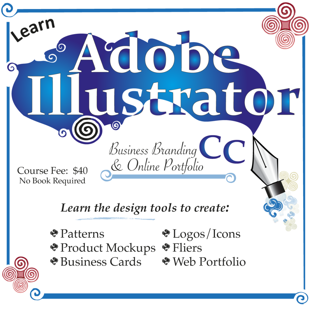 Adobe Illustrator Class Flier